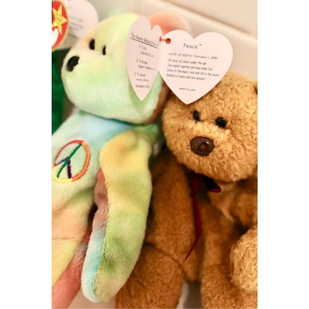 Ty Beanie Baby Collectible Bears (4) - Picture 7 of 8